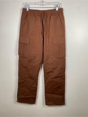 NWT CSG Men's Brown Cargo Jogger Pants Medium